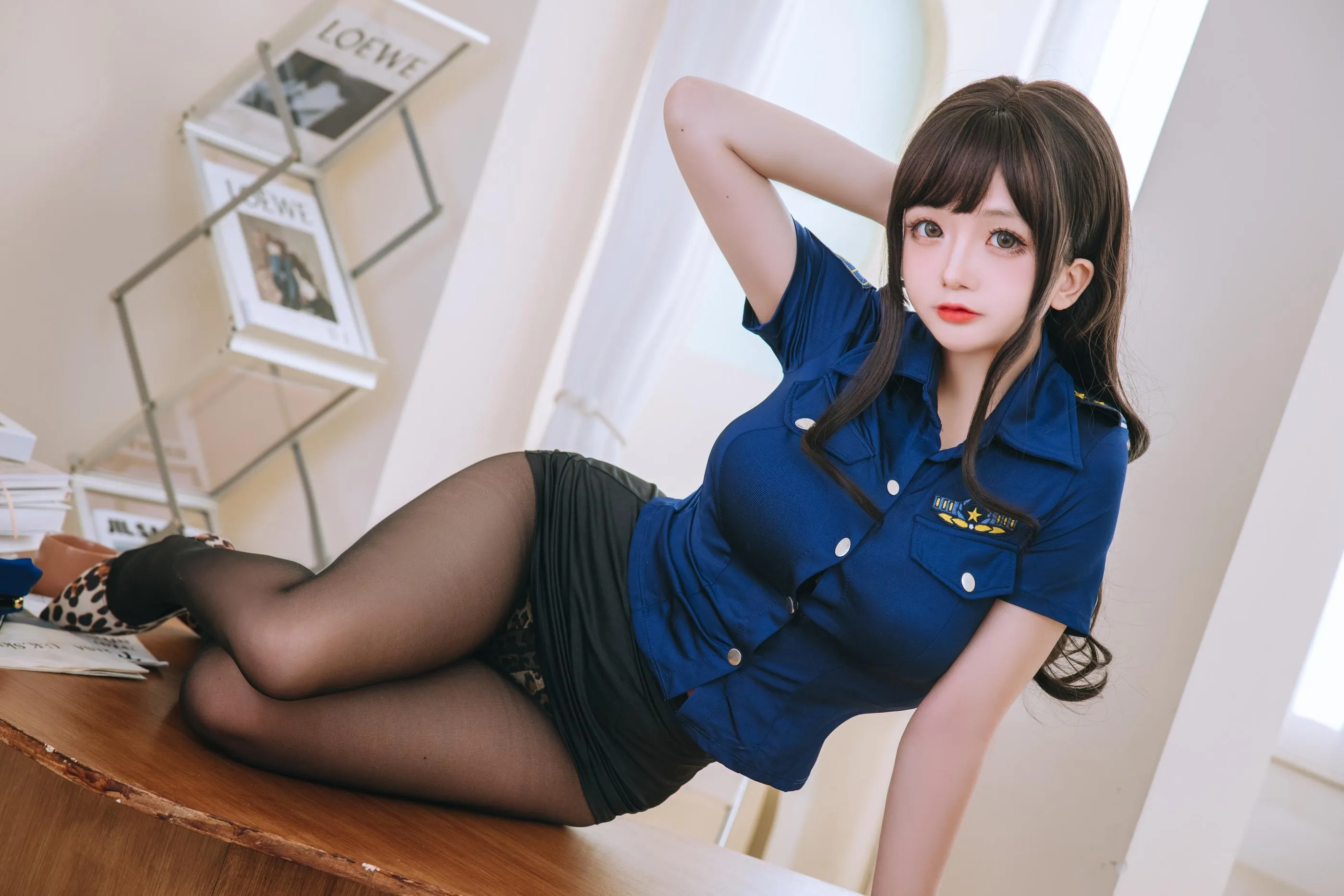 日奈娇 – NO.37 豹纹女警 [80P]插图5